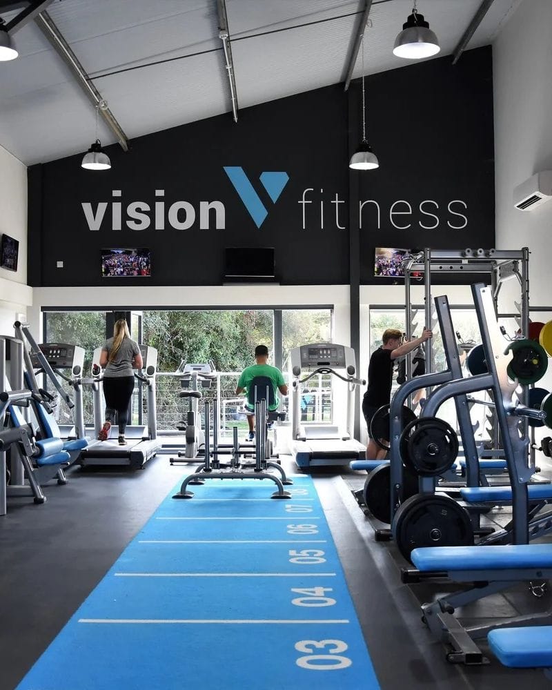 The gym floor at Vision Fitness Henham